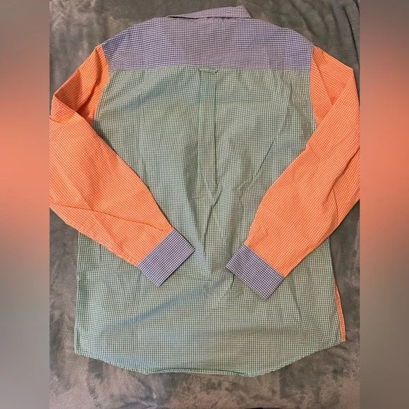 Chaps Multi-Color Button Down - Picture 5 of 5